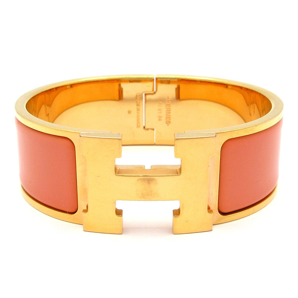 Hermes Clic Clac H Rose Gold Pink Beige #330032H65B